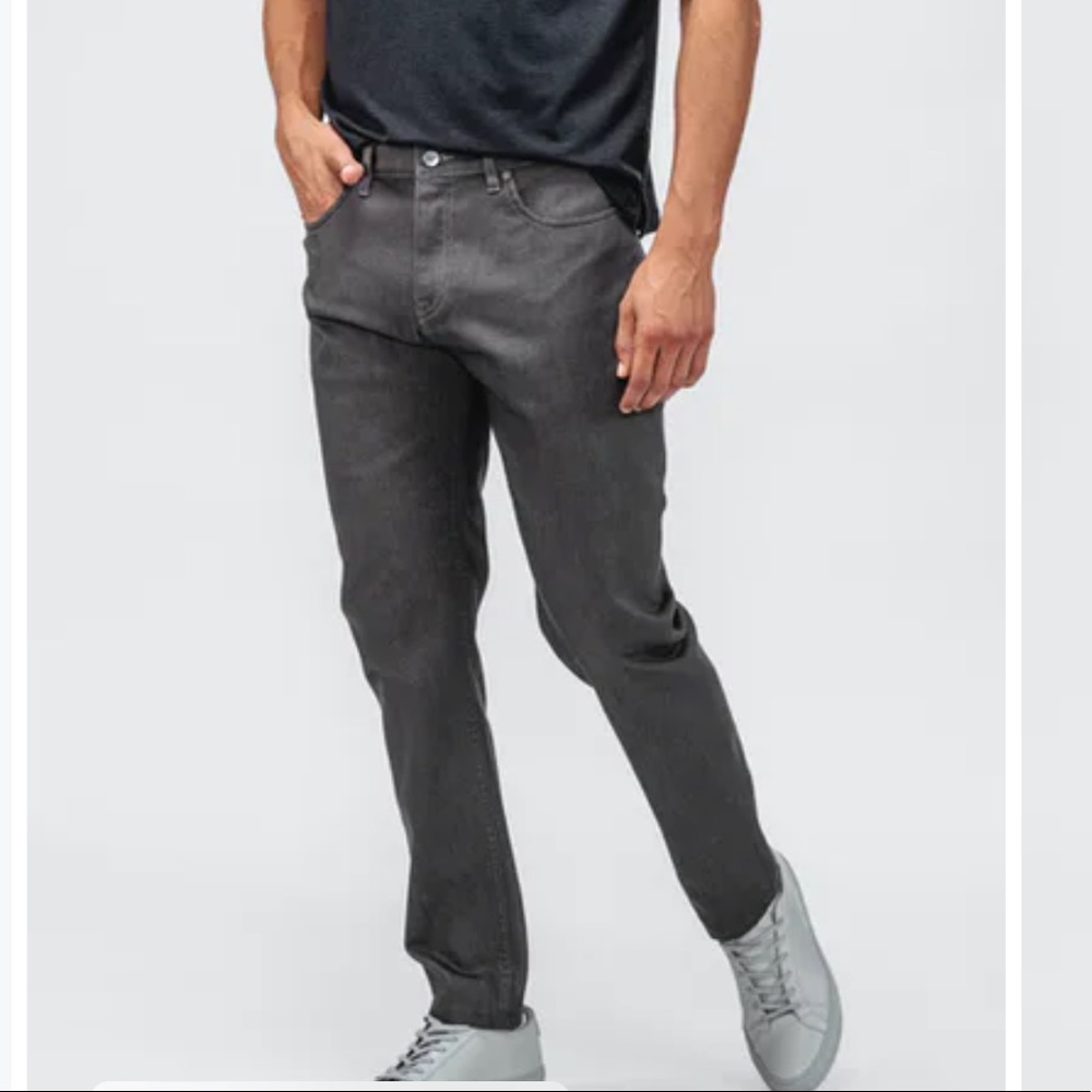 Ministry of Supply Chroma Denim Jeans Pants Stretch Charcoal Gray size 32 x 30